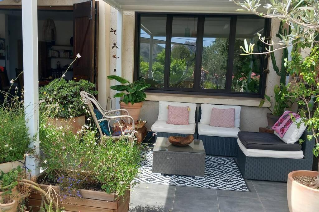 Villa Magali Grande Terrasse Vue Mer, Jardin, Proche Port 拉西约塔 外观 照片